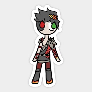 Zagreus Supergiant Hades Simple Chibi Sticker And Others Sticker